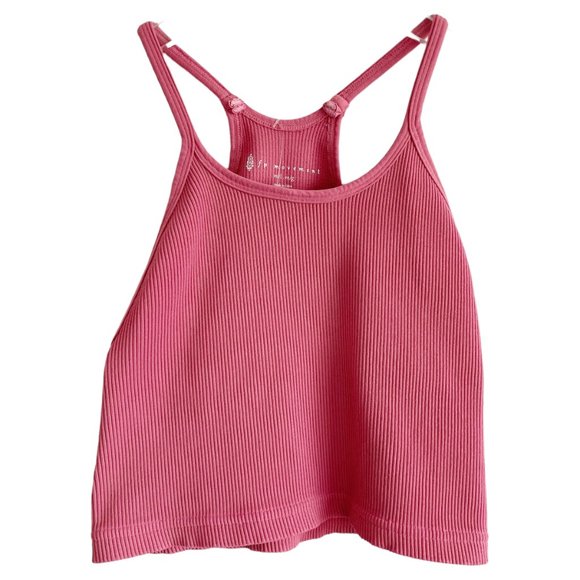 Free People Tops - NWT Free People Happiness Runs Crop Vintage Dark Sandalwood Pink Medium Large